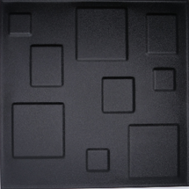 Squares 3D Metal Tile