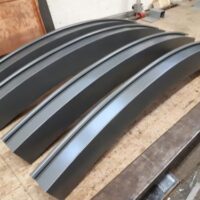 Curved Zinc Gutter