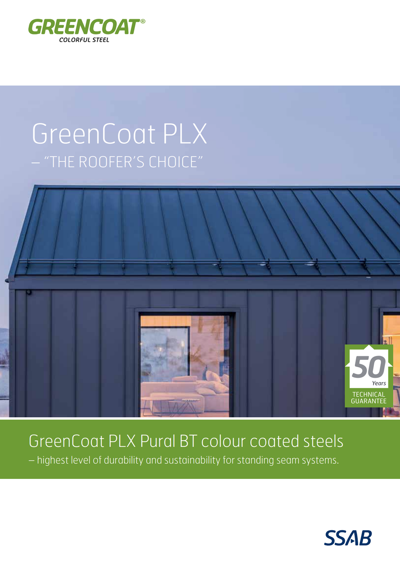 GreenCoat PLX - The Roofers Choice Brochure