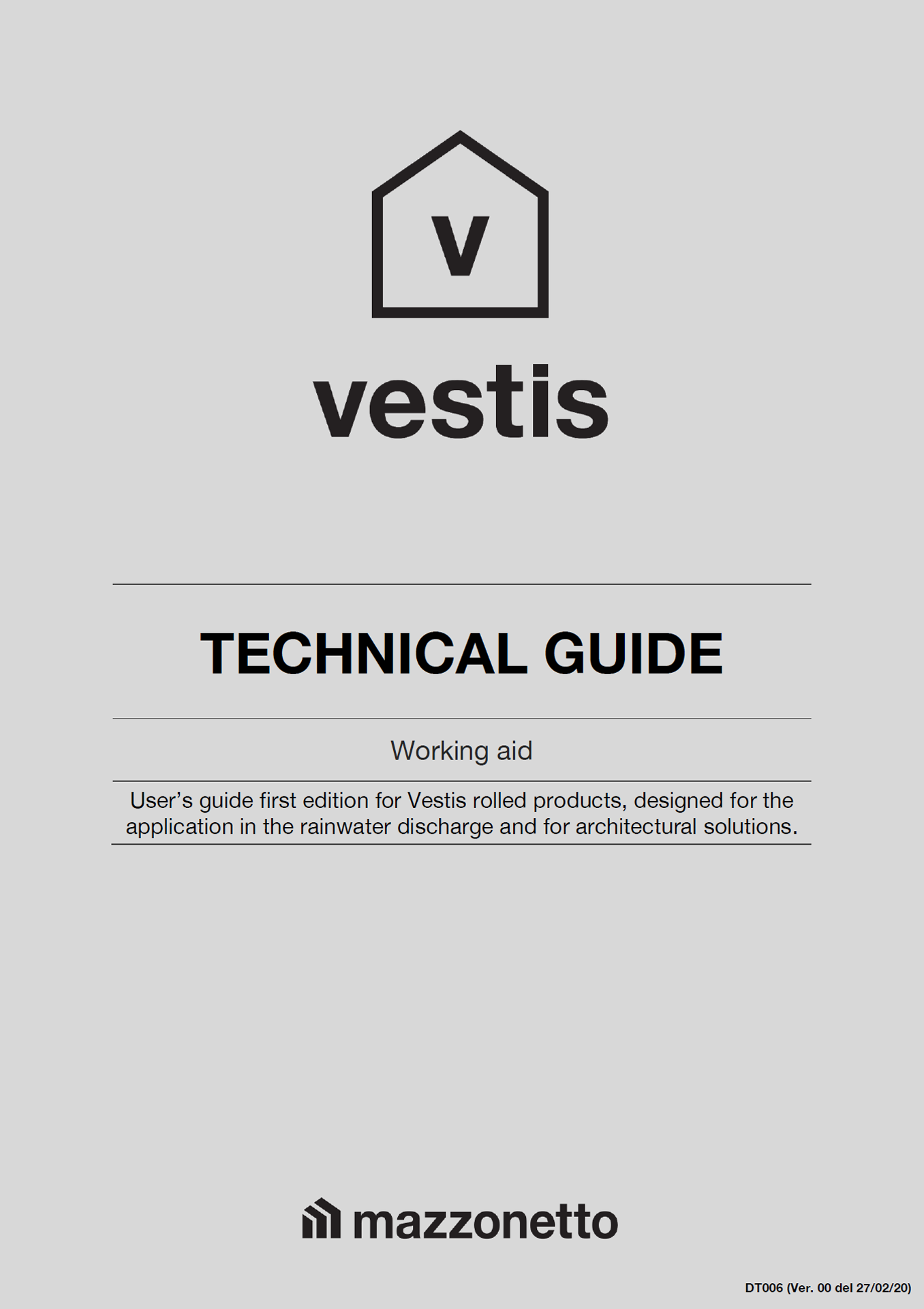 Mazzonetto Vestis Technical Guide